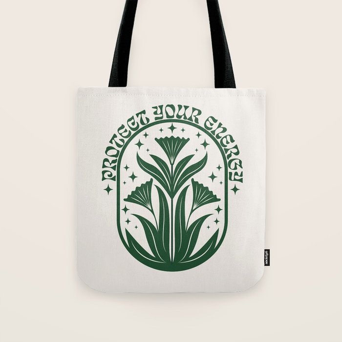 Protect Your Energy Tote Bag Gallery Image 1