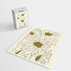 Minimalist Sunflowers 2 Jigsaw Puzzle Gallery Image 2
