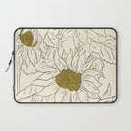 Minimalist Sunflowers 2 Laptop Sleeve Gallery Image 1