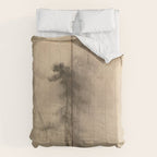 Pine Trees Six-Fold Azuchi-Momoyama Period Japanese Screen - Hasegawa Tohaku Comforter Gallery Image 6
