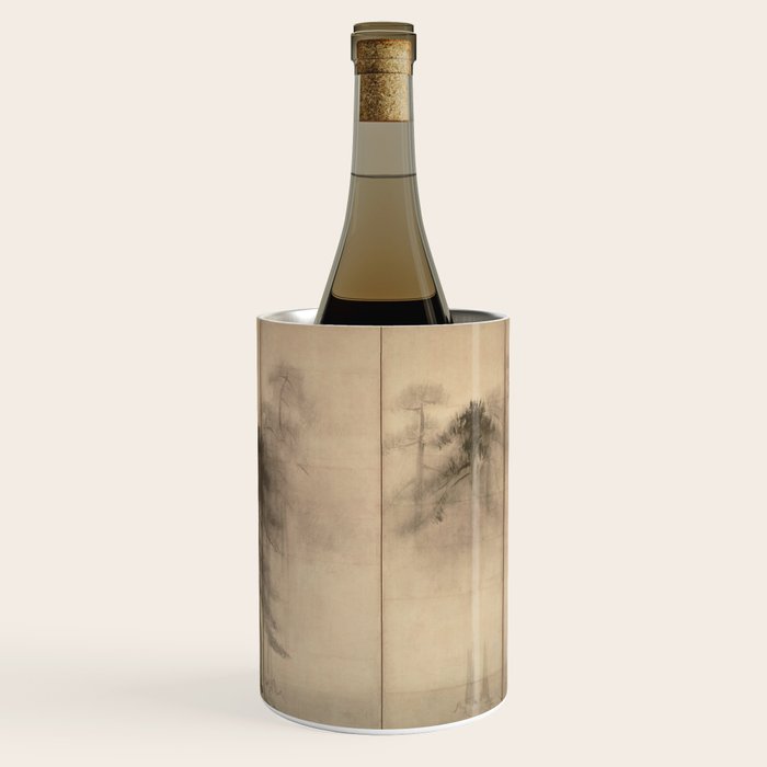 Pine Trees Six-Fold Azuchi-Momoyama Period Japanese Screen - Hasegawa Tohaku Wine Chiller Gallery Image 1