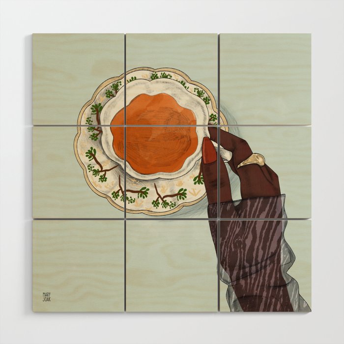 Happy hour  Wood Wall Art