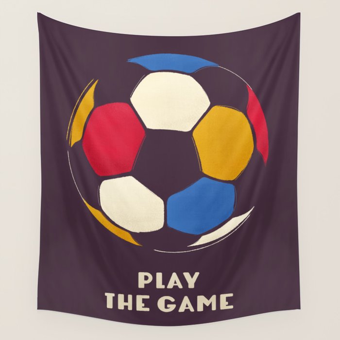 Play The Game  Wall Tapestry Gallery Image 1