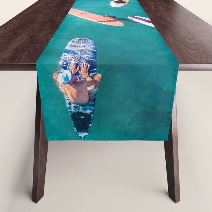 Surfers Traffic Jam Table Runner Gallery Image 1
