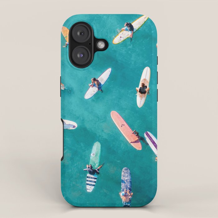 Surfers Traffic Jam iPhone Case Gallery Image 1