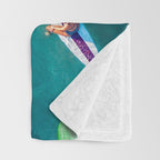 Surfers Traffic Jam Throw Blanket Gallery Image 3