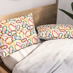 Abstract Loop Color Play Pillow Sham Gallery Image 2