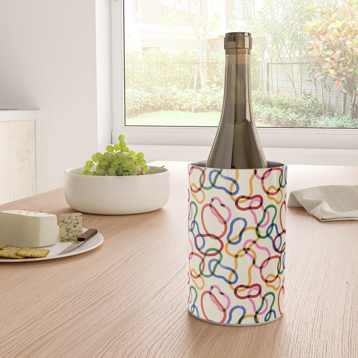 Abstract Loop Color Play Wine Chiller Gallery Image 4
