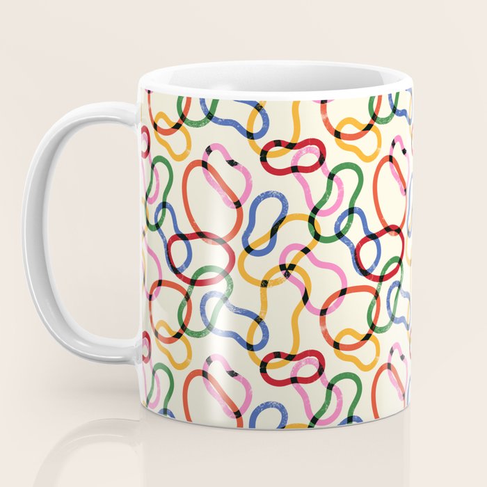 Abstract Loop Color Play Coffee Mug Gallery Image 3