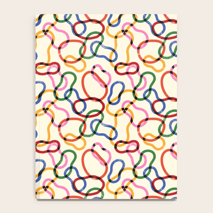 Abstract Loop Color Play Notebook Gallery Image 4