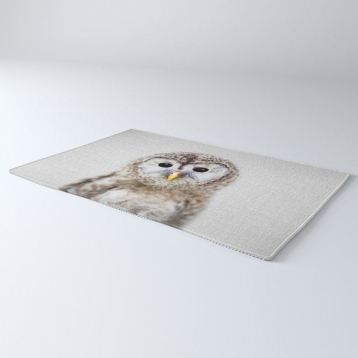 Baby Owl - Colorful Rug Gallery Image 3