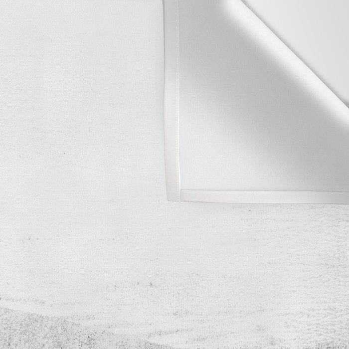 Grey and White Minimalist Geometric Abstract Wall Tapestry Gallery Image 3