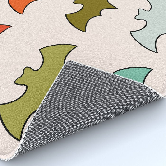 Rainbow Bats Rug Gallery Image 4