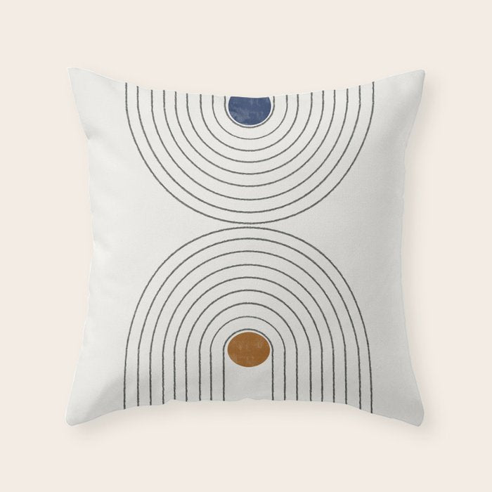 Retro Touch Throw Pillow Gallery Image 6