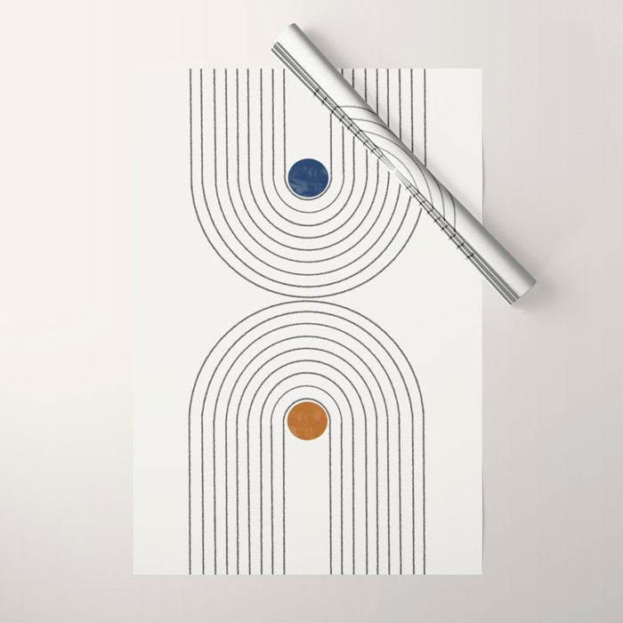 Retro Touch Wrapping Paper Gallery Image 1