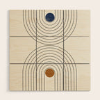 Retro Touch Wood Wall Art Gallery Image 1