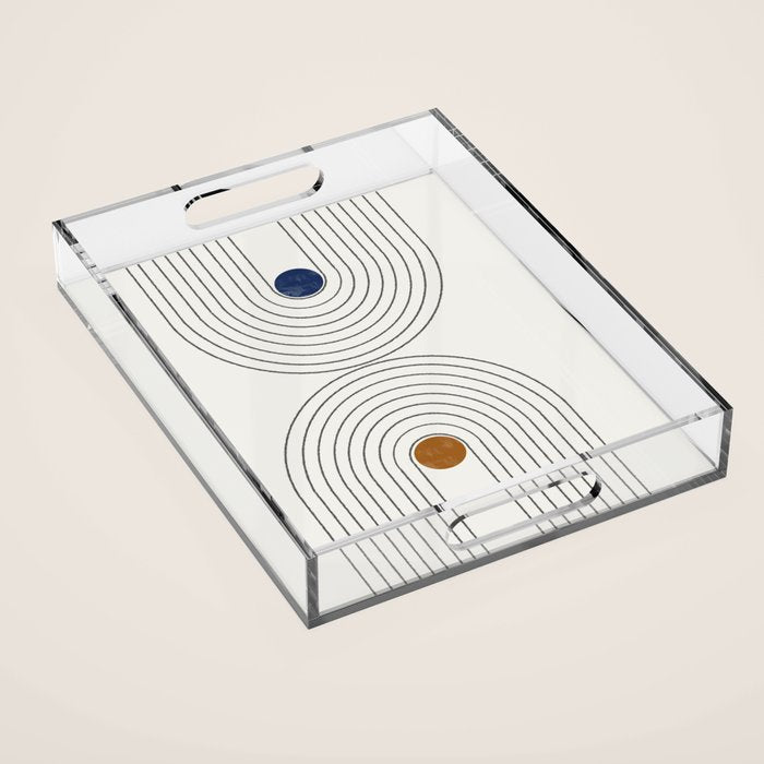 Retro Touch Acrylic Tray Gallery Image 1