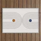 Retro Touch Outdoor Rug Gallery Image 1