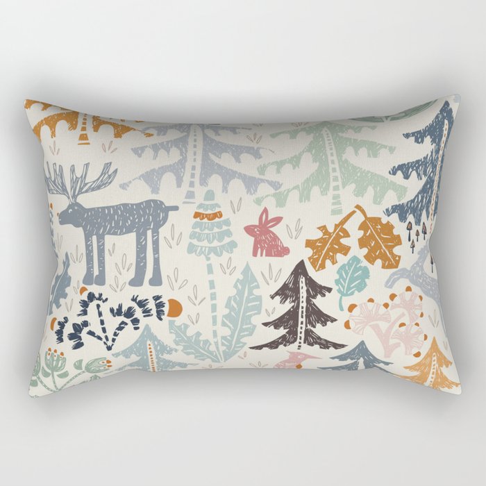 Black Forest Kids Adventure Rectangular Pillow Gallery Image 1