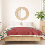 Happy Retro flower vase 1 Duvet Cover Gallery Image 3