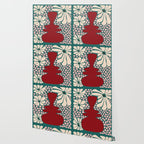 Happy Retro flower vase 1 Wallpaper Gallery Image 2