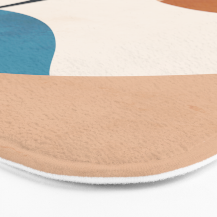 Minimal Abstract Art Landscape 10 Bath Mat Gallery Image 3