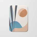 Minimal Abstract Art Landscape 10 Bath Mat Gallery Image 1