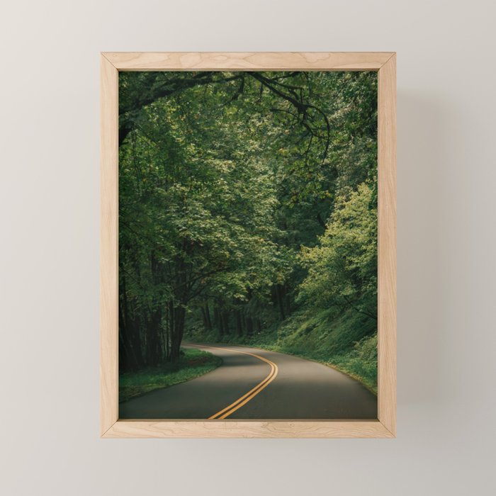 Forest Drive V Mini Art Print Gallery Image 1