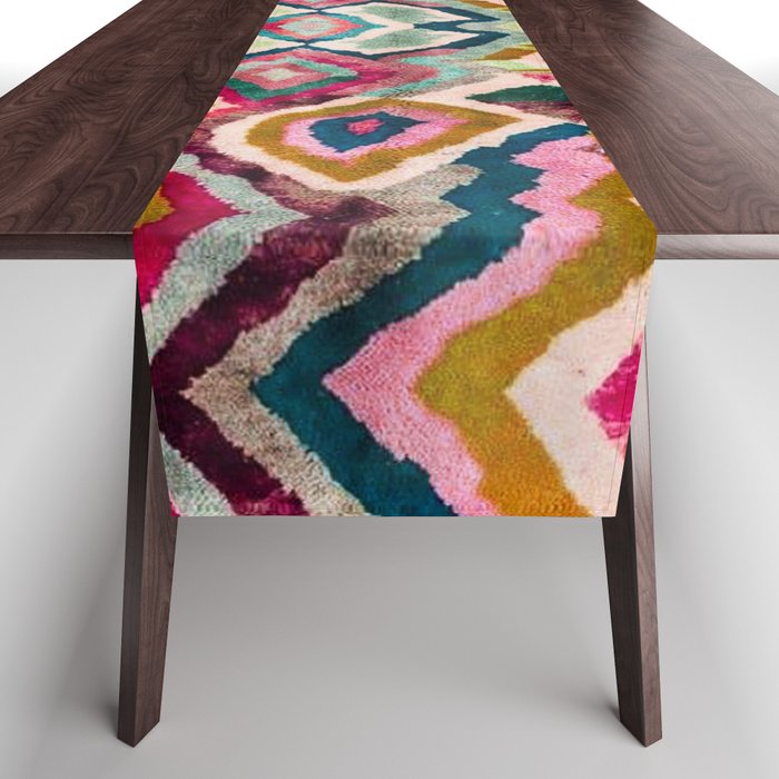 Multicolour Design Table Runner Gallery Image 1