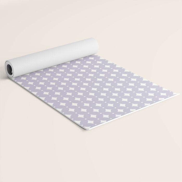 Vintage Stars II Lilac Yoga Mat Gallery Image 2