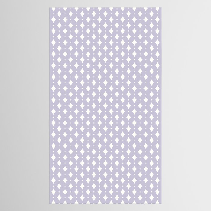 Vintage Stars II Lilac Tablecloth Gallery Image 2