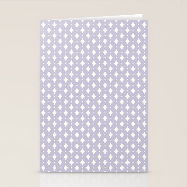Vintage Stars II Lilac Stationery Card Gallery Image 1