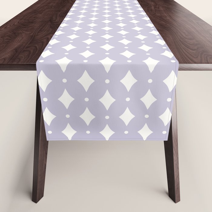 Vintage Stars II Lilac Table Runner Gallery Image 1
