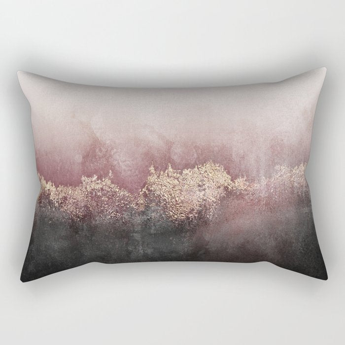 Pink Sky Rectangular Pillow Gallery Image 2