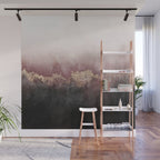 Pink Sky Wall Mural Gallery Image 1