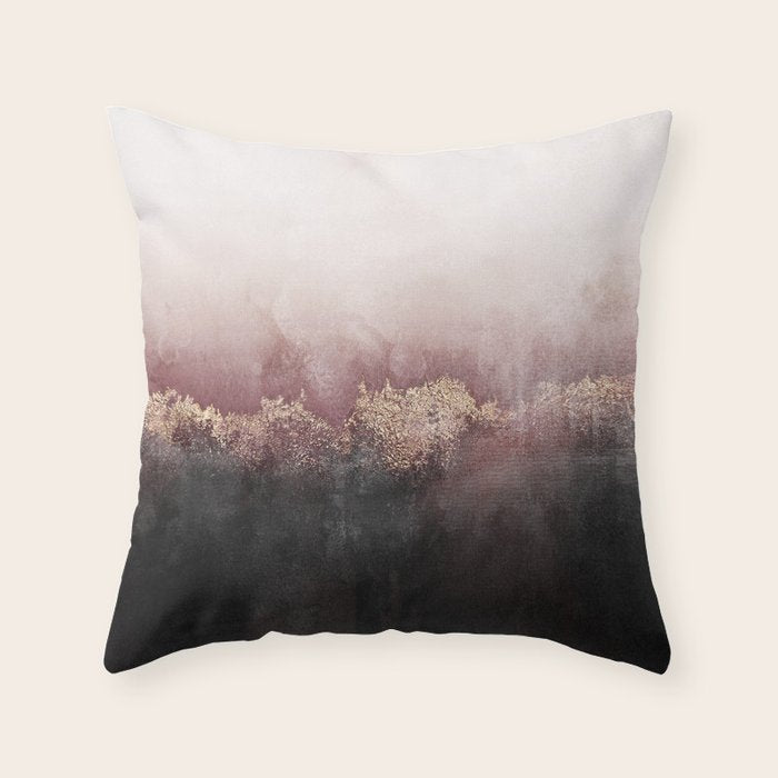 Pink Sky Throw Pillow Gallery Image 6