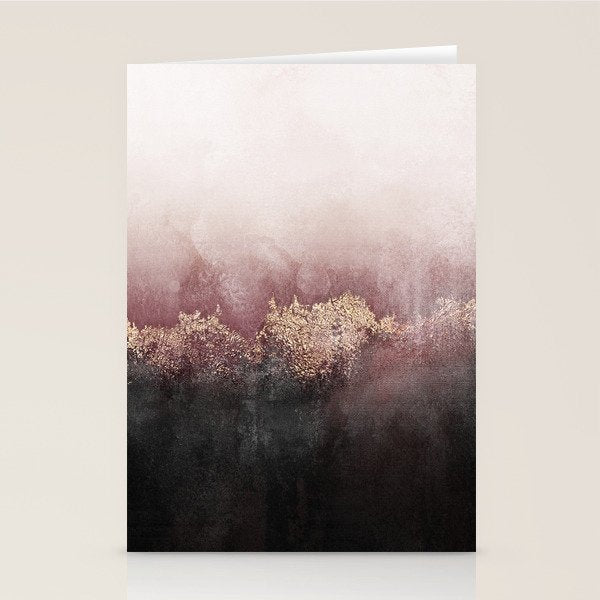 Pink Sky Stationery Card Gallery Image 2