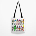 Superhero Butts - Girls Superheroine Butts LV Tote Bag Gallery Image 2