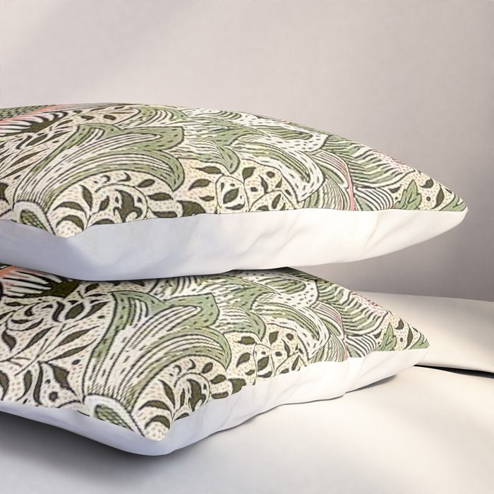 William Morris Corncockle Floral Pillow Sham Gallery Image 3