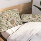 William Morris Corncockle Floral Pillow Sham Gallery Image 2