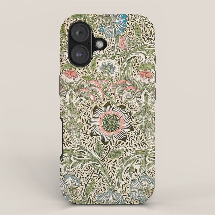 William Morris Corncockle Floral iPhone Case Gallery Image 1