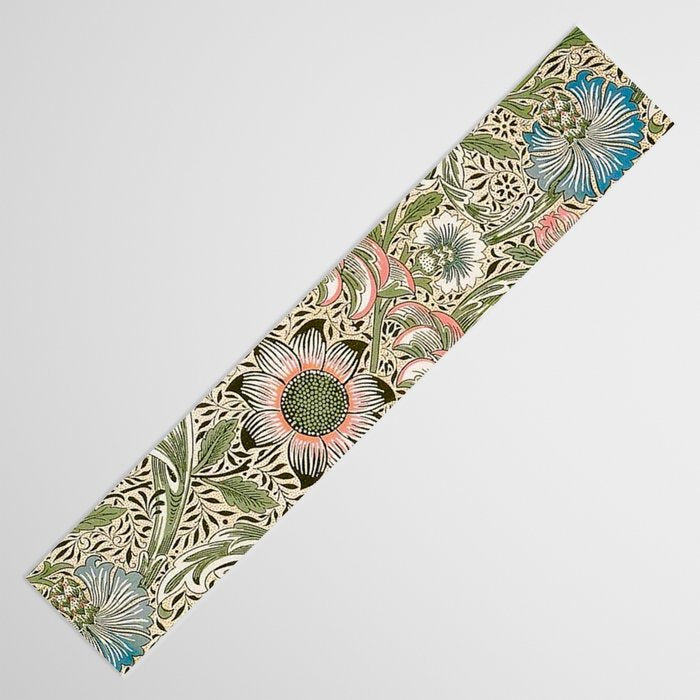 William Morris Corncockle Floral Table Runner Gallery Image 3