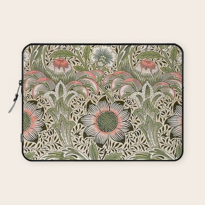 William Morris Corncockle Floral Laptop Sleeve Gallery Image 1