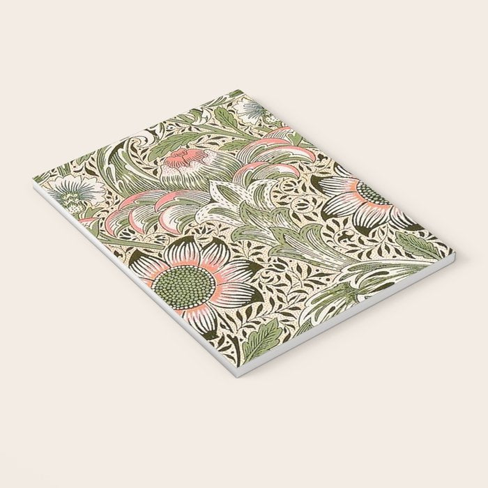 William Morris Corncockle Floral Notebook Gallery Image 3