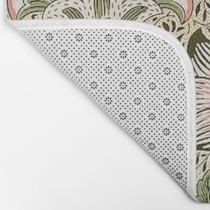 William Morris Corncockle Floral Bath Mat Gallery Image 2