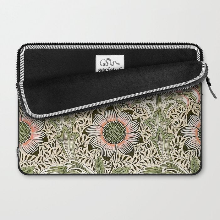 William Morris Corncockle Floral Laptop Sleeve Gallery Image 2