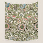 William Morris Corncockle Floral Wall Tapestry Gallery Image 4