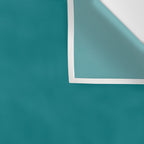 Retro Teal Solid Color Wall Tapestry Gallery Image 3