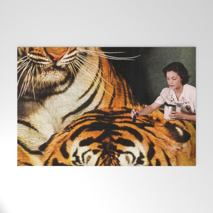 The Making of a Tiger Welcome Mat Gallery Image 1