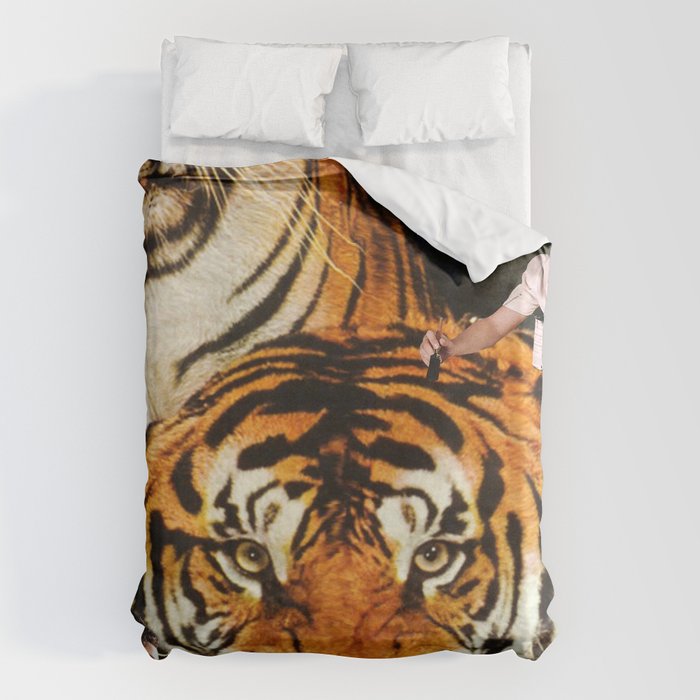 The Making of a Tiger Duvet Cover Gallery Image 1